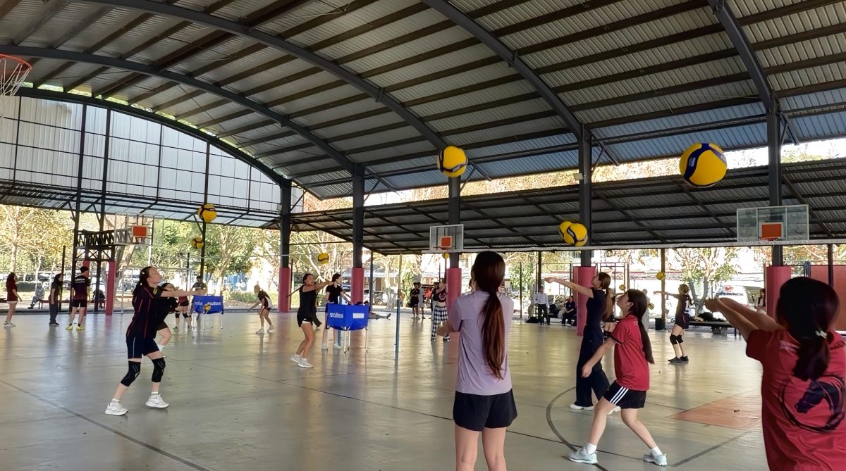 Female Athletes Shine at Girls’ Volleyball Tryout