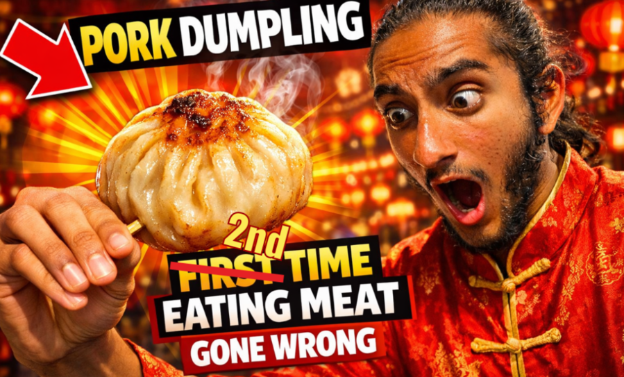 Benny and Poom discuss delectable dumplings