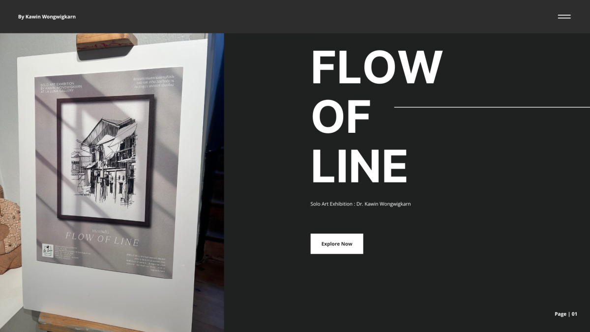 The Flow of Line exhibit at La Luna Gallery