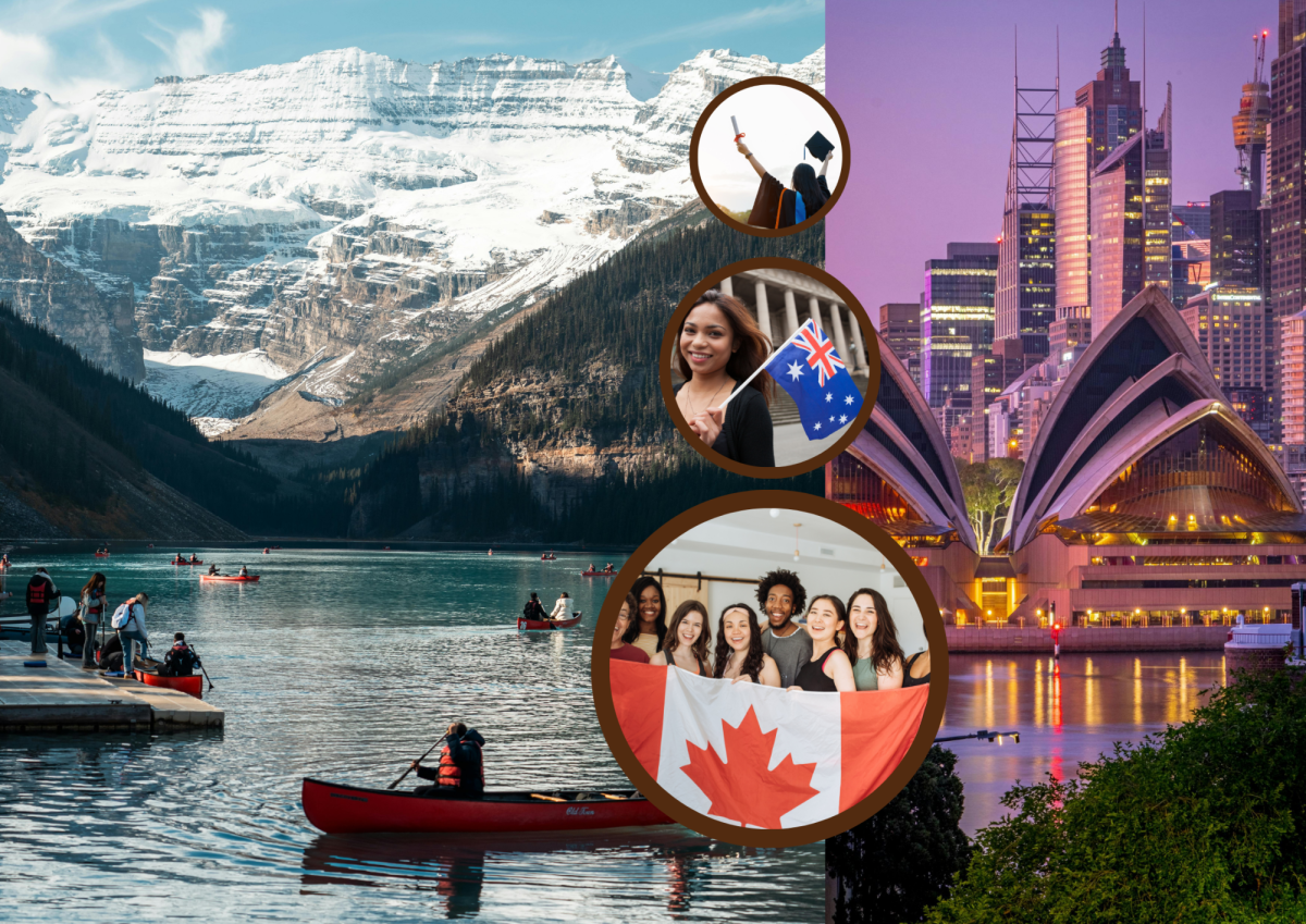 Studying in Australia or Canada offer differing, amazing life style options